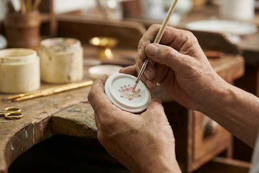 Artisan at work